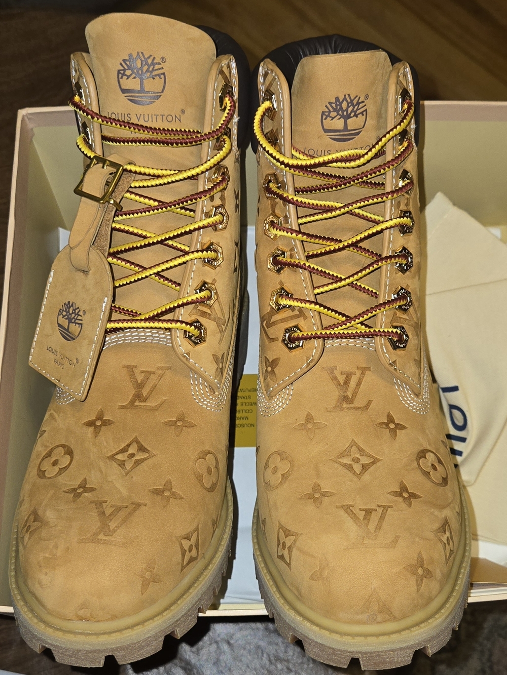 Louis Vuitton X Timberland Monogram Embossed 6" Boots